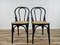 Wooden Kitchen Chairs with Vienna Straw Seats, 1970, Set of 2, Image 1