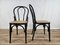 Wooden Kitchen Chairs with Vienna Straw Seats, 1970, Set of 2, Image 2
