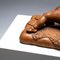 Reclining Infant in Terracotta by F. Sans 5