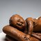 Reclining Infant in Terracotta by F. Sans 14