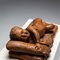 Reclining Infant in Terracotta by F. Sans 12