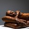 Reclining Infant in Terracotta by F. Sans 13