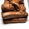 Reclining Infant in Terracotta by F. Sans 3