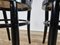 Kitchen Chairs in Black Lacquered Wood with Vienna Straw Seat, 1970, Set of 2 11
