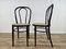 Kitchen Chairs in Black Lacquered Wood with Vienna Straw Seat, 1970, Set of 2, Image 4