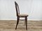 Single Kitchen Chair in Brown Lacquered Wood with Vienna Straw Seat, 1970, Image 2