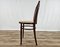 Single Kitchen Chair in Brown Lacquered Wood with Vienna Straw Seat, 1970 4