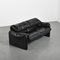 Maralunga Leather Sofa by Vico Magistretti for Cassina, 1970s, Image 1