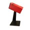 Mid-Century Table Lamp in Red by Fase, 1960s 3