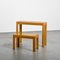 Bureau et Banc en Pin, 1970, Set de 2 1