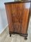 Briar Chest of Drawers with Brass and Decorated Plastic Handles, 1950s 13