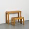 Desk and Pine Bench, 1970s, Set of 2, Image 5