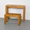 Desk and Pine Bench, 1970s, Set of 2, Image 4