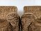 Vintage Chairs in Brown Chenille, 1970s, Set of 2 8