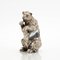 Bronze and Glass Bear Sculpture by Gabriella Crespi, 1970s 3