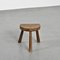 French Brutalist Stools, 1960s, Set of 2, Image 7