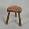 French Brutalist Stools, 1960s, Set of 2, Image 5