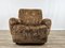 Vintage Chair in Brown Chenille, 1970 6