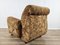Vintage Chair in Brown Chenille, 1970 4