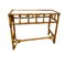 Vintage Spanish Bamboo Console Table, Image 1