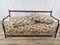 Sofá cama de haya con revestimiento de tela, 1950, Imagen 17