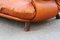 Cognac Leather Sofa from Insa, 1970s, Image 11