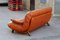 Cognac Leather Sofa from Insa, 1970s 3