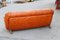 Cognac Leather Sofa from Insa, 1970s 4