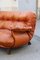 Cognac Leather Sofa from Insa, 1970s, Image 5