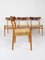 Sedie da pranzo CH23 di Hans J. Wegner per Carl Hansen & Son, anni '50, set di 4, Immagine 6