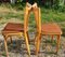 Chaises de Bistrot par Baumann, 1950, Set de 2 4