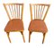 Chaises de Bistrot par Baumann, 1950, Set de 2 1