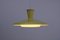 Yellow NB 92 Pendant Lamp by Louis C. Kalff for Philips, 1950s 2