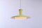 Yellow NB 92 Pendant Lamp by Louis C. Kalff for Philips, 1950s 4