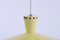 Yellow NB 92 Pendant Lamp by Louis C. Kalff for Philips, 1950s, Image 5