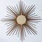 Vintage Sunburst Mirror, 1950s, Image 4