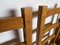 Vintage Rustic Oak Chairs with Mulched Seat An50, 1950s, Set of 4 4