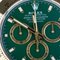 Reloj de pared Perpetual Cosmograph en oro verde de Rolex, Imagen 2