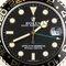 Black GMT Master II Black Gold Wall Clock from Rolex, Image 3