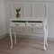 Vintage Console Table in White 7