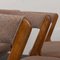 Teak Fire Chairs in New Wool Upholstery, Denmark, 1960s, Set of 4 7