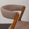 Teak Fire Chairs in New Wool Upholstery, Denmark, 1960s, Set of 4 8