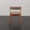 Teak Fire Chairs in New Wool Upholstery, Denmark, 1960s, Set of 4 10