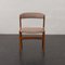 Teak Fire Chairs in New Wool Upholstery, Denmark, 1960s, Set of 4 14