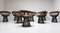 Chaises Warren Platner par Warren Platner pour Knoll, Set de 8 3