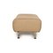 Leather Stool in Beige Taupe from Willi Schillig 7