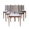 Rosewood Dining Chairs by Johannes Andersen for Uldum Møbler, 1960s, Set of 6 1