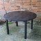 Danish Black Lacquered Wooden Dining Table, 1980s 10