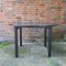 Danish Black Lacquered Wooden Dining Table, 1980s 12
