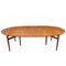 Danish Model 212 Extending Oval Dining Table in Teak by Arne Vodder for Sibast Møbler, 1960s 3